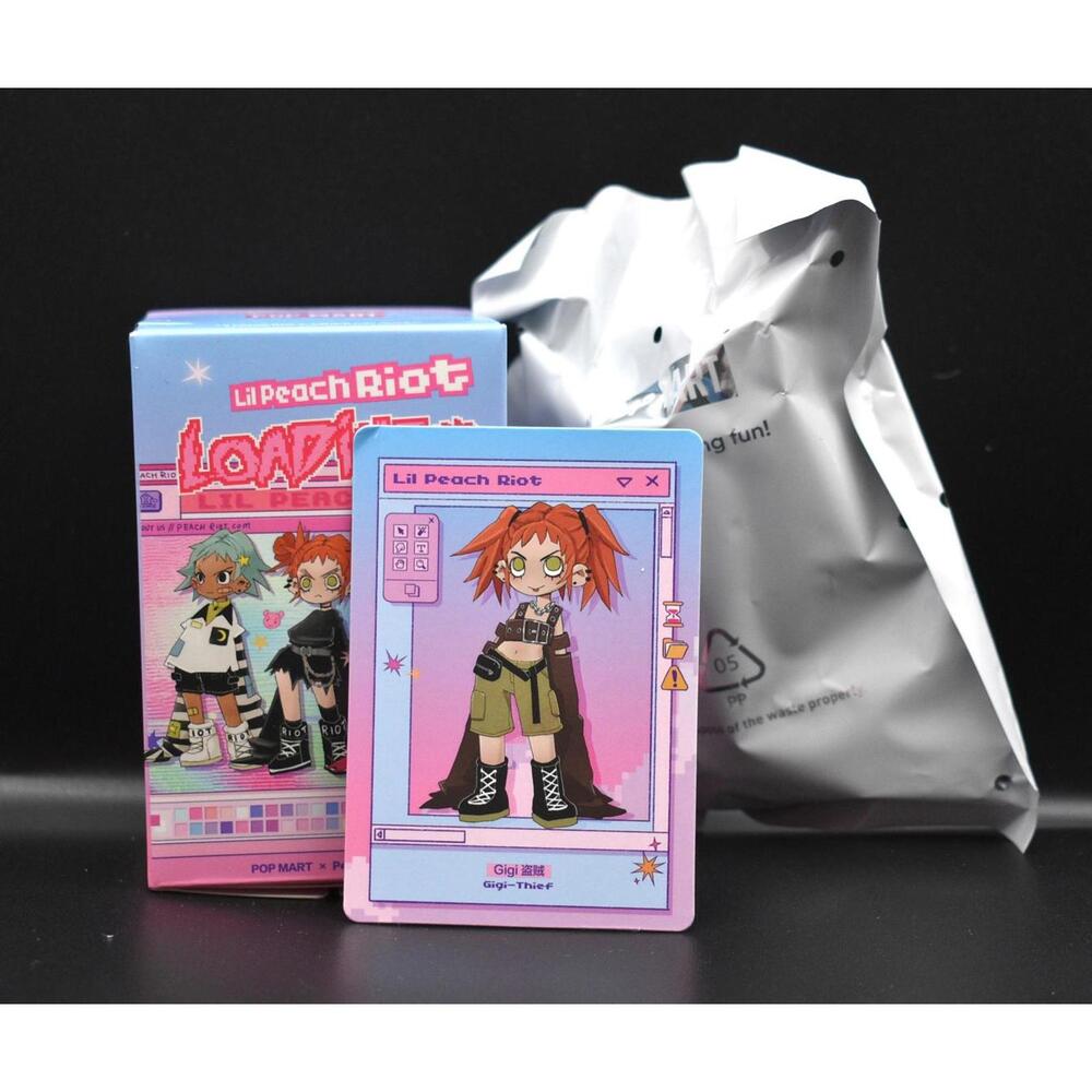 Pop Mart Lil Peach Riot Loading Gigi Thief Figure (A14)